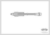 Corteco 19026685 Fren Hortumu Ön Bmw E38 94>00