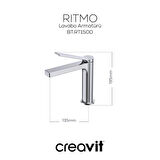 Creavit Ritmo Lavabo Armatürü