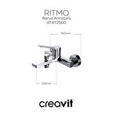 Creavit Ritmo Banyo Armatürü