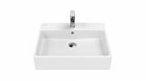 Creavit Next Tezgah Üstü Kare Lavabo Beyaz 60cm