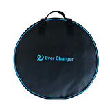 Ever Charger Elektrikli Araç Tip 2 Kablo Taşıma Çantası Yuvarlak Kumaş