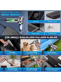 CASTU CS59 Plus Max 20000 Pa 100W Şarjlı Süpürge