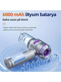 CASTU CS59 Plus Max 20000 Pa 100W Şarjlı Süpürge