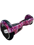 CityMate Elektrikli Kaykay Full Ledli Hoverboard Desen-13 Bluetooth Hoparlörlü 6.5 Inch Desenli Çanta Hediye