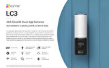EZVIZ CS-LC3 4mp Wi-Fi Akıllı Duvar Işıklı Kamera