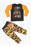 Gamer Erkek Çocuk Kamuflaj Pantolon + T-shirt Takım