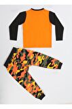 Star Kamuflaj Baggy Pantolon + T-shirt Takım