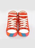 Canavar Turuncu Süet Erkek Çocuk Sneakers