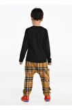 Casa Laci Ekose Pantolon + T-shirt Takım