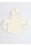 Ninja Casa Baskılı Ekru Unisex Sweatshirt