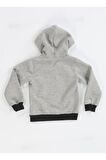 Timsah Fermuarlı Erkek Çocuk Sweat Mont