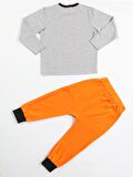Tiger Paws Turuncu Pantolon+T-shirt Takım