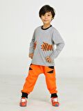 Tiger Paws Turuncu Pantolon+T-shirt Takım