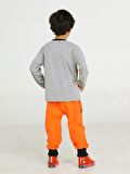 Tiger Paws Turuncu Pantolon+T-shirt Takım
