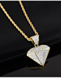Iced Out Diamond Kolye CS1048AL