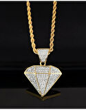 Iced Out Diamond Kolye CS1048AL