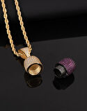 Iced Out Capsul Kolye CS1059ALMR