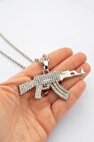 Iced Out AK-47 Kolye CS1188GM