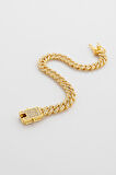 8mm Cuban Chain Bileklik CS1209AL