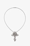 Iced Out Cross Kolye
