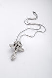 Iced Out Cross Kolye