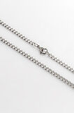 3.5mm X 55cm Cuban Chain Çelik Zincir Kolye CS1216GM