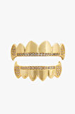 Iced Vampire Grillz Silver