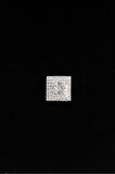 10mm Square Cut Diamond Küpe