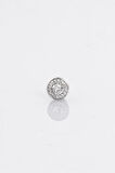 8mm Diamond Stone Paved Küpe