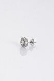 8mm Diamond Stone Paved Küpe