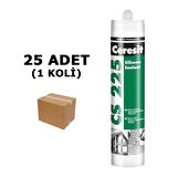 Ceresit Cs 225 Silikon Beyaz 280 gr 25'li Koli