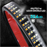 Leonpart Pick Up Ledi Off Road Bagaj LED Lamba Sinyalli Kayar Bagaj Ledi 120 cm