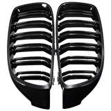 Leonpart Bmw F32 F33 F36 Ön Böbrek Panjur Piano Black Çift Tırnak