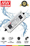MeanWell XLG-150-12-A | 150W 12V 12.5A Sabit Voltaj & Sabit Akım LED Sürücü