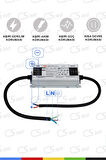 Mean Well XLG-75-12-A | 75W 12V 5A LED Sürücü Sabit Voltaj & Sabit Akım LED Sürücü