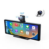 Çeşithane 10.26” 4K CarPlay & Android Auto Araç DVR – 2160P Ultra HD, 360° Döner Kamera, 5G WiFi, GPS Navigasyon