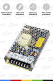 Mean Well LRS-150-12 | 150W 12V 12.5A Tek Çıkışlı Anahtarlamalı Güç Kaynağı