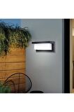 Asyagrup Cata ( Cunda ) 30w Modern Led Aplik / Siyah Kasa - Günışığı 