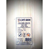 ÇETSAN 3.6 X 250 KABLO BAĞI BEYAZ