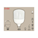 Cata CT-4242 45W 6400K (Beyaz Işık) E27 Duylu Led Torch Ampul