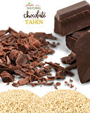 NATUREL ÇİKOLATALI ÇİĞ SUSAM TAHİNİ 550 GR 2 ADET