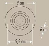 Cata CT-6596 Papatya Cam Spot Ct-6596 ( Takım Halinde ) Gün Işığı