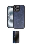 Apple Uyumlu iPhone  Pro Max Kılıf Kıvılcım Işık Serisi İkili Koruma Seti