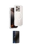 Apple Uyumlu iPhone  Pro Max Kılıf Zirve Klasik Prime İkili Koruma Seti
