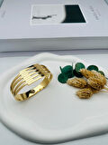 Charmlı Ajda Bilezik G Harfi  (Gold) 6,7mm 22079
