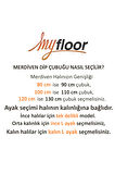 Çelik Halı Tutucu Merdiven Dip Çubuğu Sarı - Kalın / 130cm