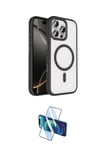 Apple Uyumlu iPhone  Pro Max Kılıf Kıvılcım Prime İkili Koruma Seti