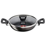 TEFAL Titanyum 2X XL Difüzyon Tabanlı Kapaklı Sahan - 24