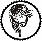 Jesus Tasarım Sticker 30 x 30 cm