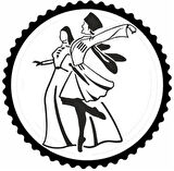 Kafkas Dansçılar 3.Model Tasarım Sticker 10 x 10 cm